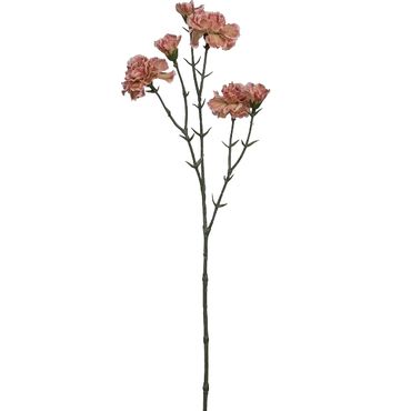 Mininelke x3 | 57 cm | apricot | künstlicher Blumenstiel | Florale Deko