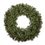 Tannenkranz | ø 90cm | grün | mit Zapfen | Weihnachten