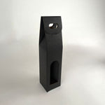 Weinkarton | Schwarz | Geschenkverpackung Wein | Weinbox Karton | Kartonverpackung