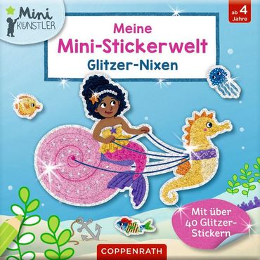 Meine Mini-Stickerwelt: Glitzer-Nixen