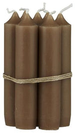Stabkerze milky brown, Preis pro Kerze