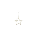 Stern | Hänger | Glittereffekt | gold | 3 Grössen