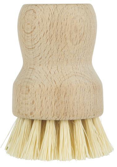 Gemüsebürste | Buche und Sisal | Naturbürste Küche | Küchenbürste 