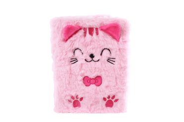 Notizbuch | Pink | Katze | Kinder | Geschenkidee