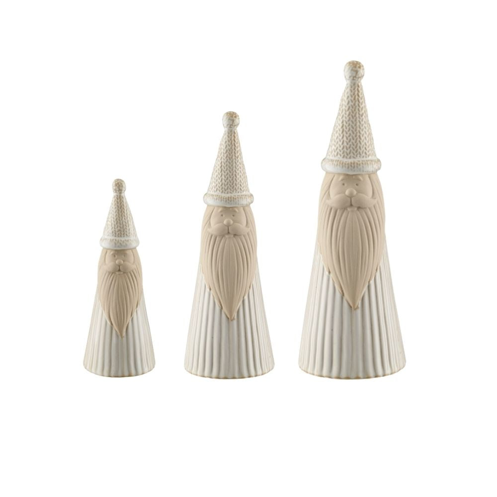 Weihnachtsmann | stehend | Porzellan | 3 Grössen | Weihnachtsdeko