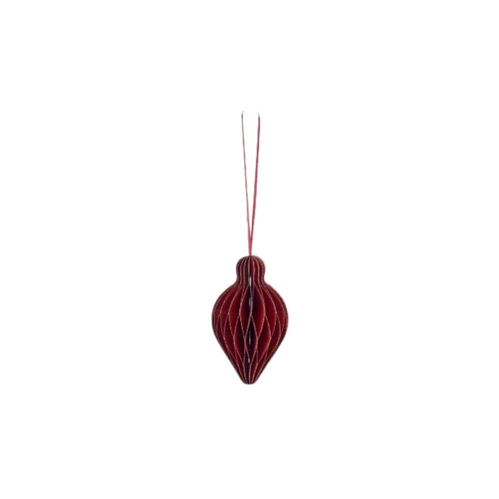 Papierhänger | Ornament | 4 Farben | 15cm | Weihnachtsdekoration