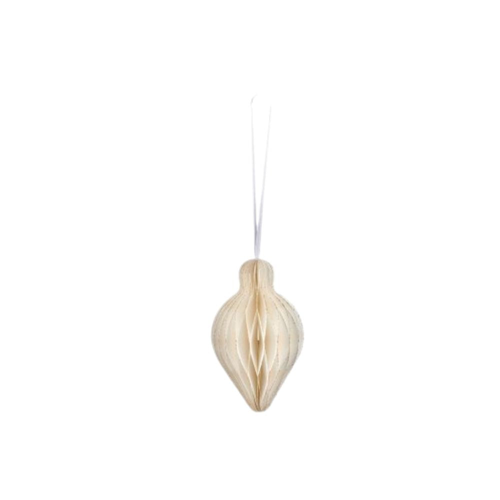 Papierhänger | Ornament | 4 Farben | 15cm | Weihnachtsdekoration