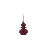 Papierhänger | Ornament | 15cm | 4 Farben | Weihnachtsdekoration