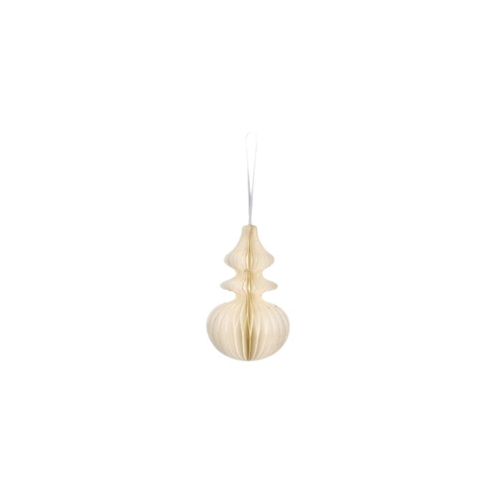 Papierhänger | Ornament | 15cm | 4 Farben | Weihnachtsdekoration