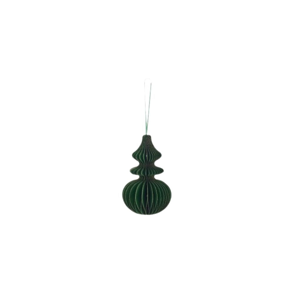 Papierhänger | Ornament | 15cm | 4 Farben | Weihnachtsdekoration