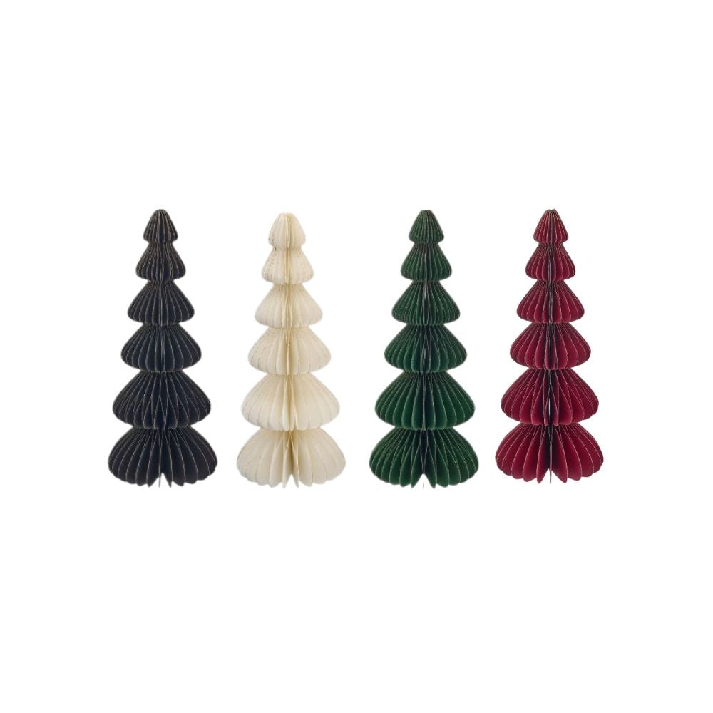 Papier | Dekobaum M | 4 Farben | Weihnachtsdekoration | Weihnachten