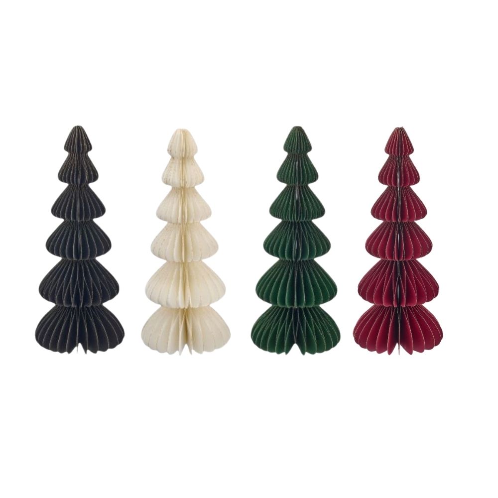 Papier | Dekobaum L | 4 Farben | Weihnachtsdekoration | Weihnachten