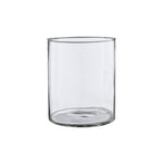 Vase | Glas | transparent | ø 25cm | Blumenvase