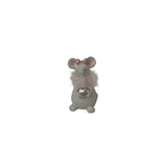 Maus | Deko | schwarz-gold | weiss-rosa | 2 Grössen