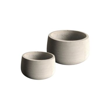 Topf | rund | Beton | 2 Grössen | Floristik