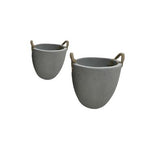 Topf | Beton | mit Henkel | handmade | Floristik