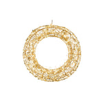 Kranz | Goldbead | LED | 30cm | champagner