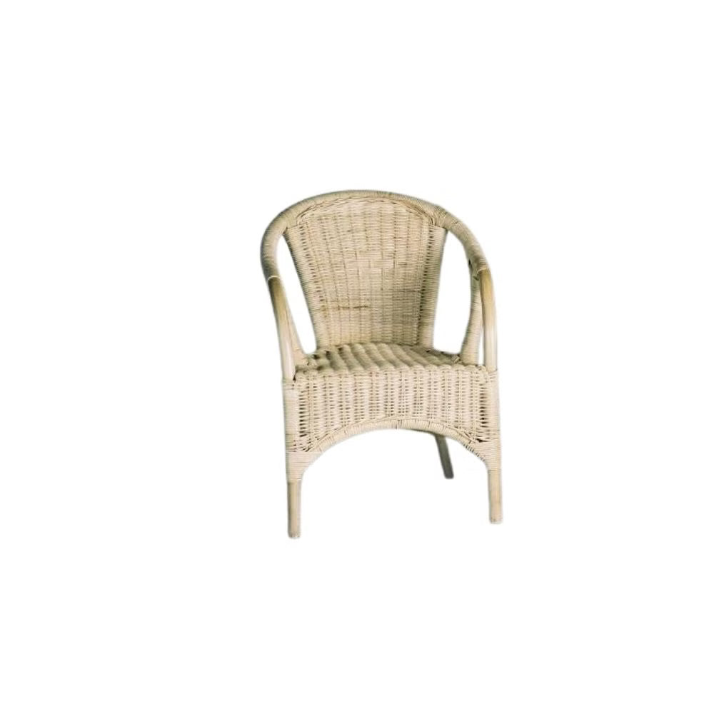 Kinderstuhl | offene Lehne | Wohnen | Rattan | hell