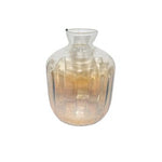 Glasvase | Gold | Vase Farbverlauf | Blumenvase | Tulpenhals Vase