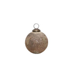 Weihnachtskugel | Silber | Vintage | Glitzerkugel Sterne | Christbaumkugel Sterne