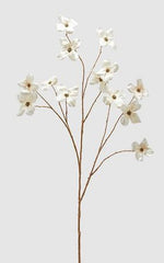 Kunstblume Cornus Ramo | Ivory | Deko Zweig | Kunstzweig | Trockenblume 