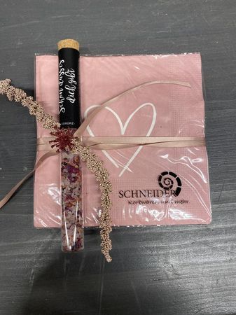 Geschenkset Serviette und Gewürz