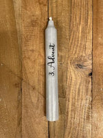 Stabkerze "3.Advent"