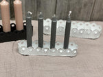 Kerzenständer aus Metall für 4 Kerzen (ø 11 mm)