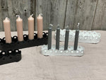 Kerzenständer aus Metall für 4 Kerzen (ø 11 mm)