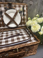 Picknick - Koffer für 2 Personen inklusive Kühlbehälter