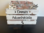 Adventskalender für Mädchen (Beschriftung mit rosé-gold Folie)