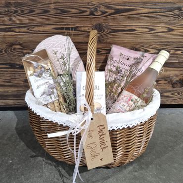 Geschenk | Prosecco Picknick | Geschenkset | Geschenkidee | Sommerkorb