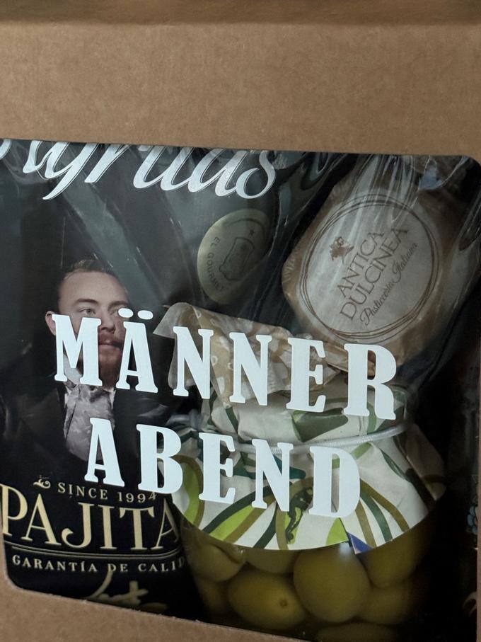 Geschenk - Box Männerabend