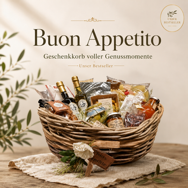 Geschenkkorb "Buon Appetito" | italienische Spezialitäten | Geschenkidee | Lieblingsmensch
