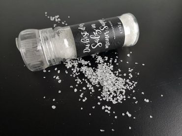Gewürzmühle | Meersalz | Du bist das Salz in meiner Suppe | naturbelassen | 95g