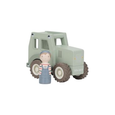 Traktor | Rückziehauto | FSC | Holz | Geschenk für Kinder