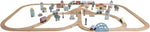 grosses Eisenbahn Set - Starter Set (Brio Bahn kompatibel)