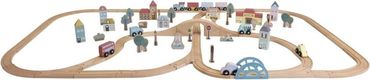 grosses Eisenbahn Set - Starter Set (Brio Bahn kompatibel)