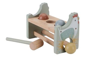 Hammerbank | Holz | Little Farm | Huhn mit Eiern Spiel | ab 1 Jahr