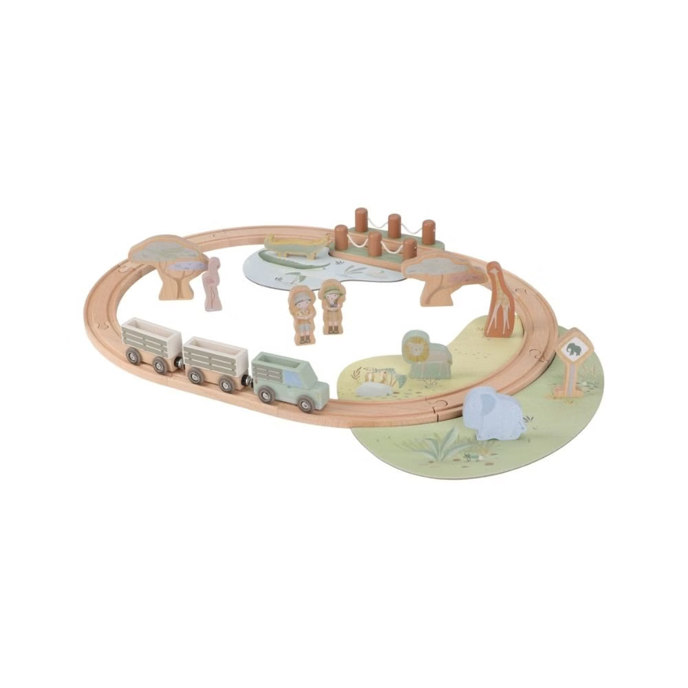 Holzeisenbahn | Safari Friends | ab 18 Monaten | Spielzeug | Geschenkidee