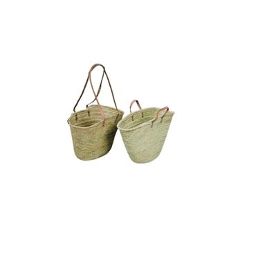 Palmblatt-Tasche | Strandtasche | Korbtasche | Badetasche | Sommer