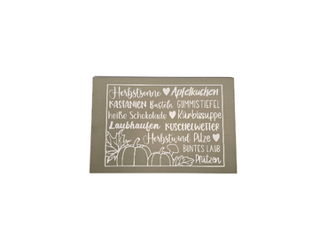 Holzschild | Herbst | Deko | Herbst Spruch | 30x20cm