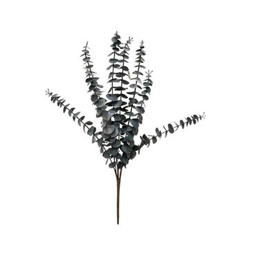Kunstzweig | Eukalyptus | schwarz | Deko - Zweig | Floristik