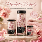 Badesalz | Rosenblüten | 3 Grössen | Wellness