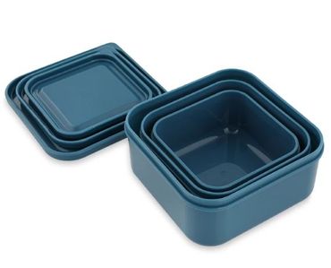  3-teiligen Snackbox-Set im Dino-Design | Kinderbrotbox Dino | Snackdosen Kinder | Aufbewahrungsbox Essen