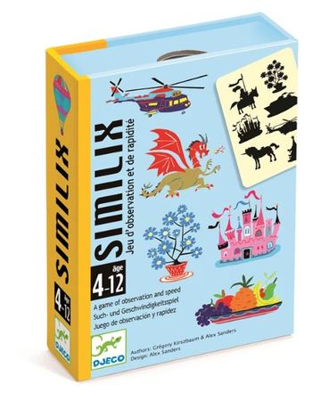 Kartenspiel Similix | Lernspiel Gemeinsamkeiten | Kartenspiel Kinder ab 4 | Pädagogisches Kartenspiel | Reaktionsspiel Vorschule