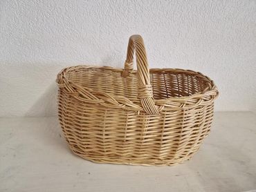 Picknick - Korb Weide weiss