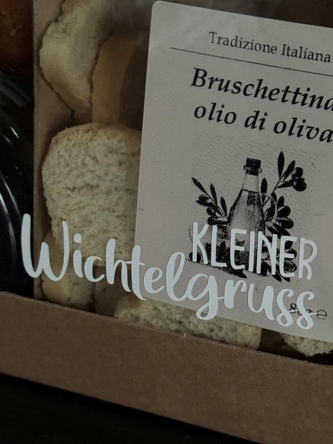 Geschenk - Box "kleiner Wichtelgruss"