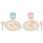 Dinner Set | Kinderküche | Holzgeschirr | Spielzeug | ab 2 Jahren