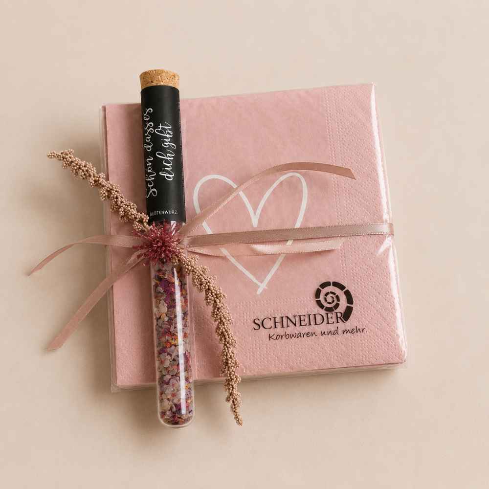 Geschenkset | Gewürze + Serviette | Geschenkidee | Mitbringsel